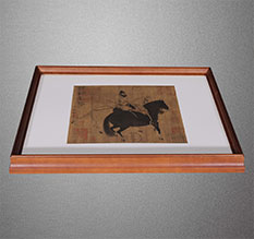 荆门书画装裱配框服务案例